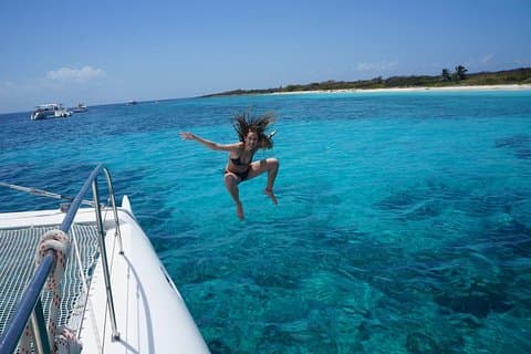 Catalina Island - Snorkelen tour op een luxe catamaran