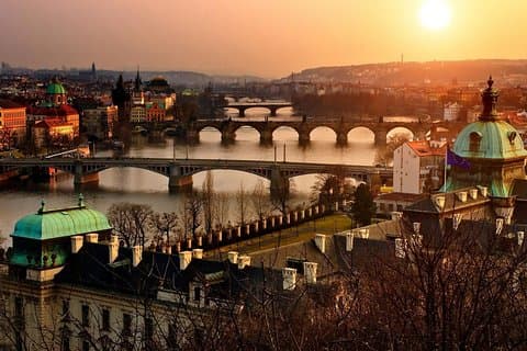 Visite privée à pied et croisière en bateau Le meilleur de Prague
