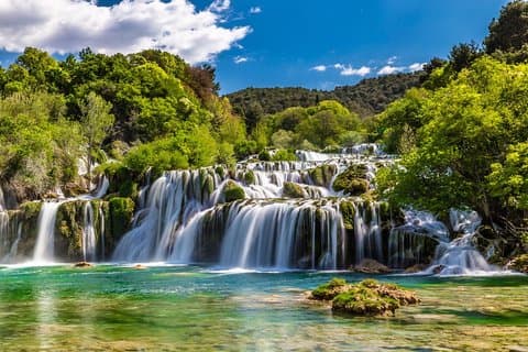 Nationalpark-Rücktransfer zum Nationalpark Krka mit Minivan