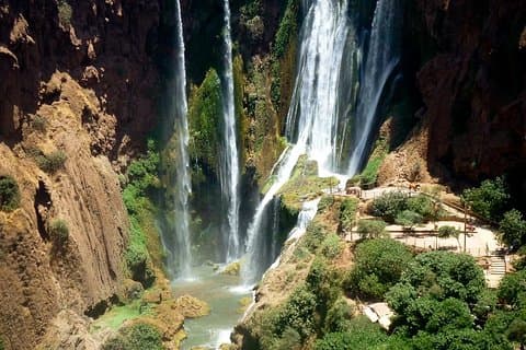 Ganztägige Gruppentour zu den Ouzoud-Wasserfällen ab Marrakesch