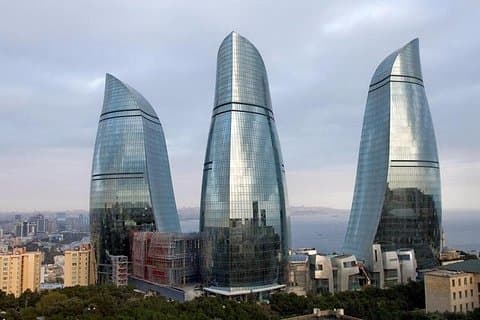 En uke rundt Aserbajdsjan Baku Gabala Sheki Gakh