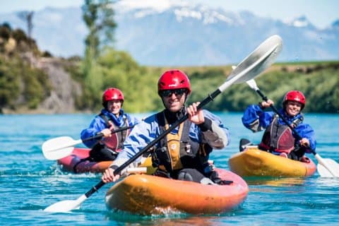 Half-Day Kayak Experience on the Mighty Clutha River from Wanaka
