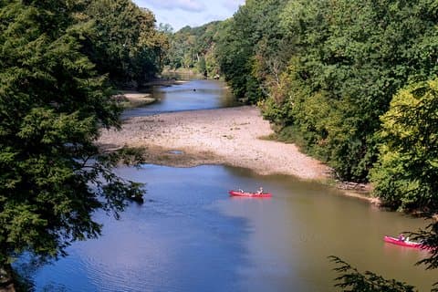 Kajak / Paddleboard Rouge River - Zelfstandige afdaling
