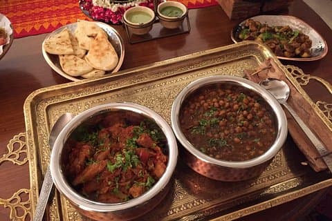 Delhi Cooking Demo och Lunch Punjabi Style