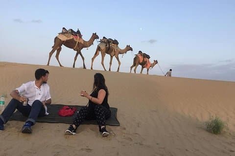 Dinner on the Dunes & Camel Safari