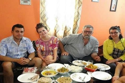 Delhi culturele ervaring - koken en eten met een lokaal gezin