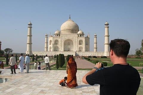 Privat guidet tur i Agra med lunsj fra Jaipur