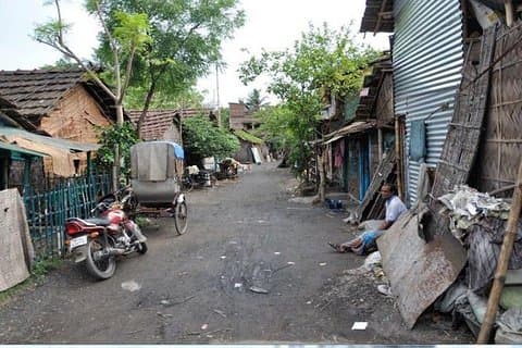 Un paseo por un vecindario único de Kolkata
