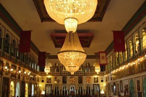 Visita da Galeria de Cristal no Palácio de Udaipur com almoço