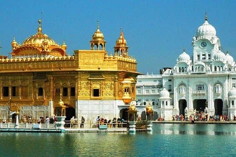 Private Wagah Border Drama und der Goldene Tempel mit Transfer