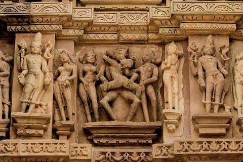 Templos ocidentais da UNESCO em Khajuraho - um passeio a pé