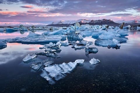 2-dages sydkyst vandfald, Jokulsarlon gletsjer lagune og vandretur fra Reykjavik