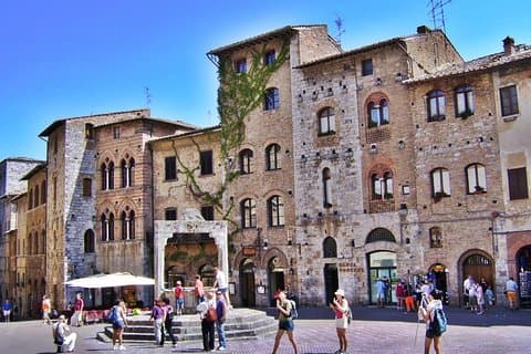Florence : Sienne et San Gimignano avec dîner dans une cave boutique