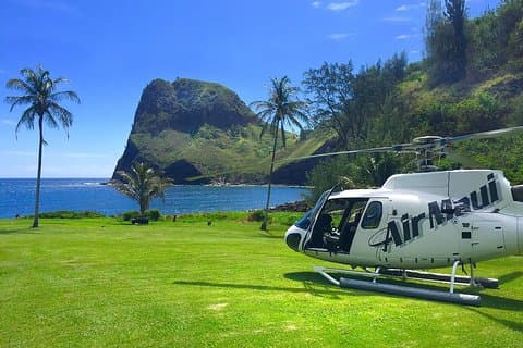 West Maui en Molokai met Oceanfront Landing Helicopter Tour