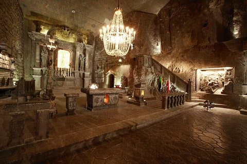 Wieliczka saltgruva guidad tur från Krakow