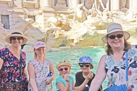 Il meglio di Roma Piazza di Spagnolo Tour del Pantheon della Fontana di Trevi per bambini