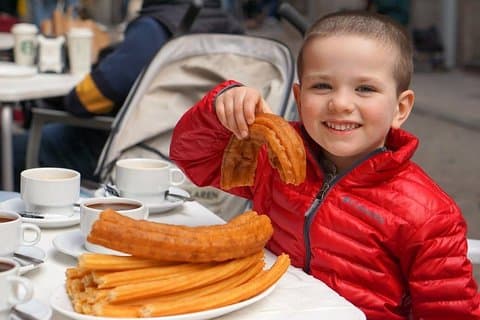 Barcelona Old City Tour voor kinderen en gezinnen met Churros Stop