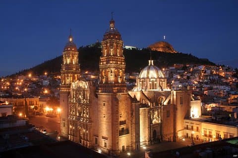 Koloniala skatter: San Miguel de Allende, Guanajuato, Zacatecas och Guadalajara