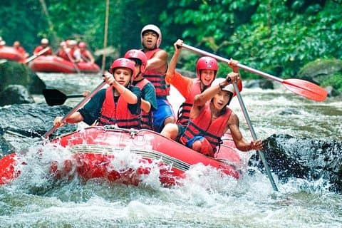 Bali Rafting e Tegalalang Race Terrace Tour