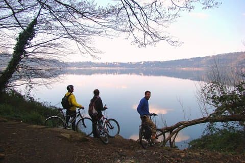 PRIVATE Appian Way og Lake Albano Ebike Tour med italiensk frokost