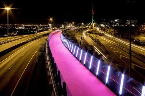 The City Lights: en unik elektrisk cykeltur i Auckland om natten!
