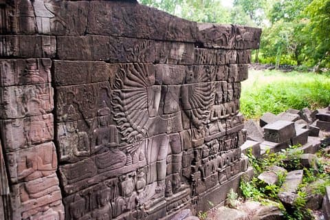 Heldags privat Banteay Chhmar-tur med guide och transport