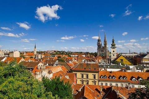 Kroatiens landskab og øhop fra Zagreb (8 eller 10 dage)