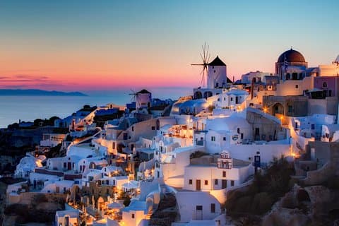 Santorini: Privat Scenic Tour på ön