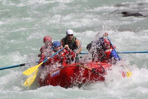 Sunwapta Challenge Whitewater Rafting: Class III Rapids
