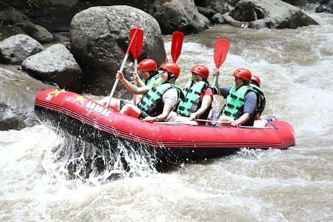 Rafting sur la rivière Ayung