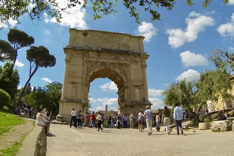 Visita de grupo pequeno ao Fórum Romano e Palatine Hill