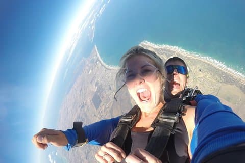Da Melbourne: Paracadutismo tandem sulla Great Ocean Road