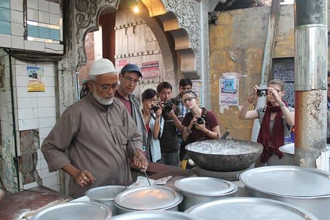 Heritage Walk gennem Agra gamle bydel