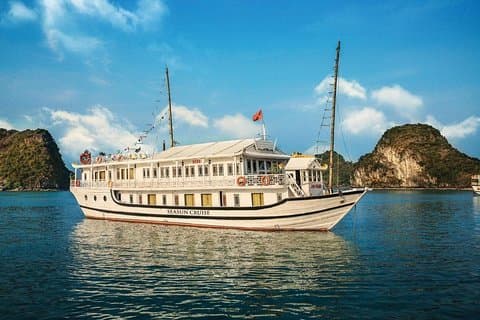 Halong Seasun Cruise 2 días y 1 noche visitando y disfrutando de Halong Bay Tour