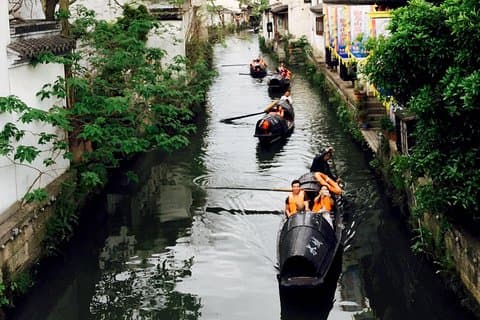 Excursão do dia do treinador: Cidade antiga de Shaoxing com almoço de Hangzhou