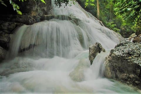 Oslob Whaleshark with Aguinid Waterfalls