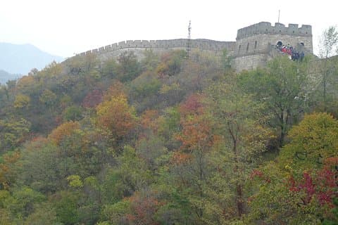 Mutianyu Great Wall Private Day Tour med engelska förare