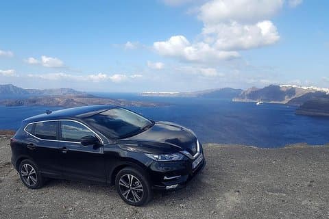 Privat tur: Santorini Panorama SUV Adventure
