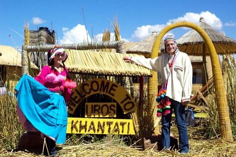 Dormir sur l'île d'Uros