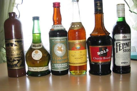 Smag af alkohol fra USSR