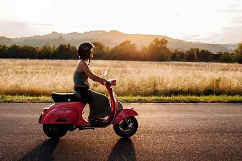 Tour panoramico in Vespa