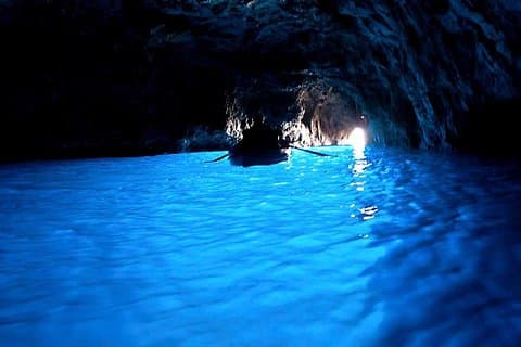 Isla Capri y Gruta Azul de Sorrento o Positano o Amalfi o Salerno