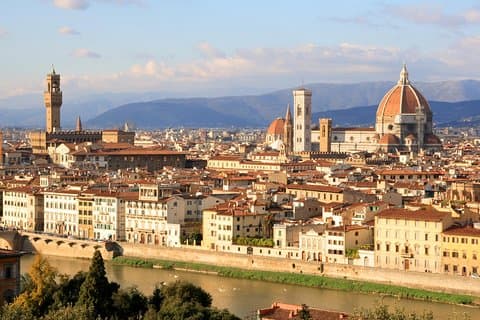Visite privée du port de Livourne à la région viticole de Florence et du Chianti