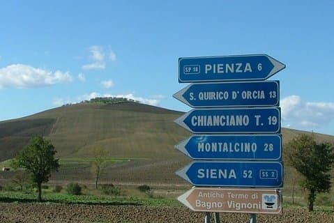 Montepulciano, Montalcino, Pienza de Florença