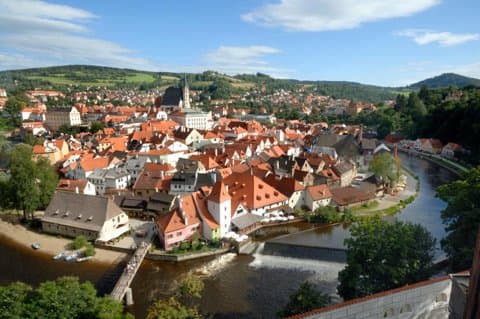 UNESCO Cesky Krumlov fra Praha med guidet tur og transfer