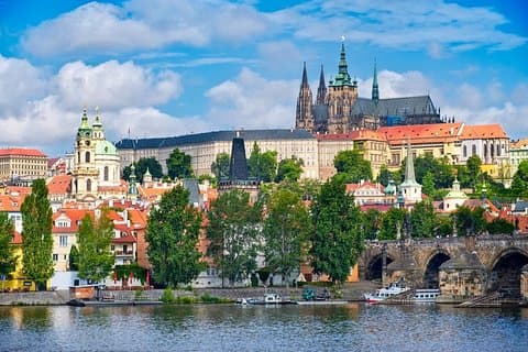 Vandretur til Praha slott
