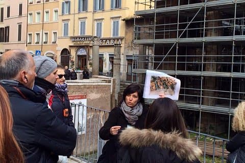 Recorrido a pie por el barrio judío en Roma