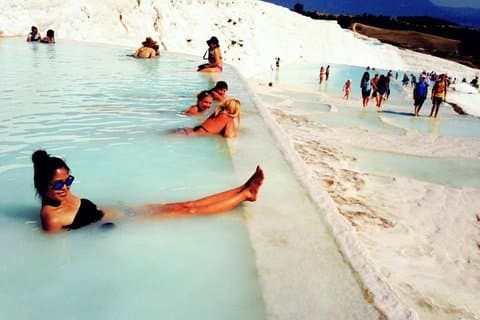 Visite privée de Pamukkale et Hierapolis depuis Kusadasi