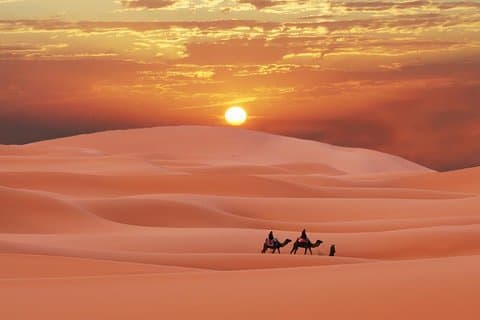 Excursão de 2 dias pelo deserto, saindo de Marraquexe para Zagora