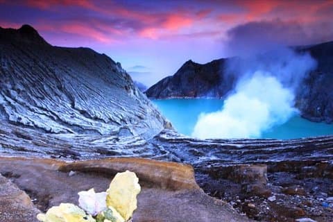 Overnatning Mount Ijen Blue Fire Trek-tur fra Bali (Privat-All Inclusive)